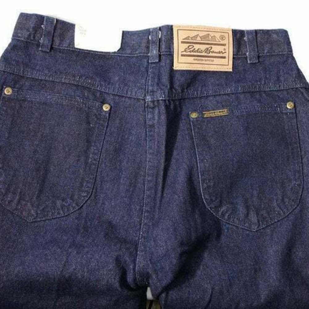 Vtg Eddie Bauer Mom Jeans High Waist‎ NOS 30 x 32